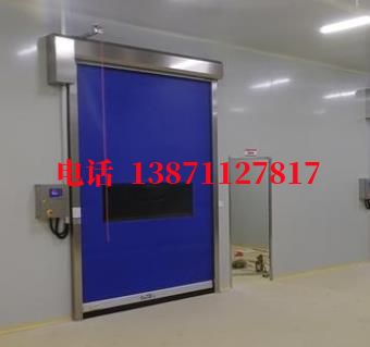 鱼台拉链密封快速卷帘门